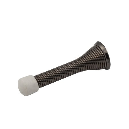 SURE-LOC HARDWARE Sure-Loc Hardware Spring Door Stop, Antique Nickel DS3 15A